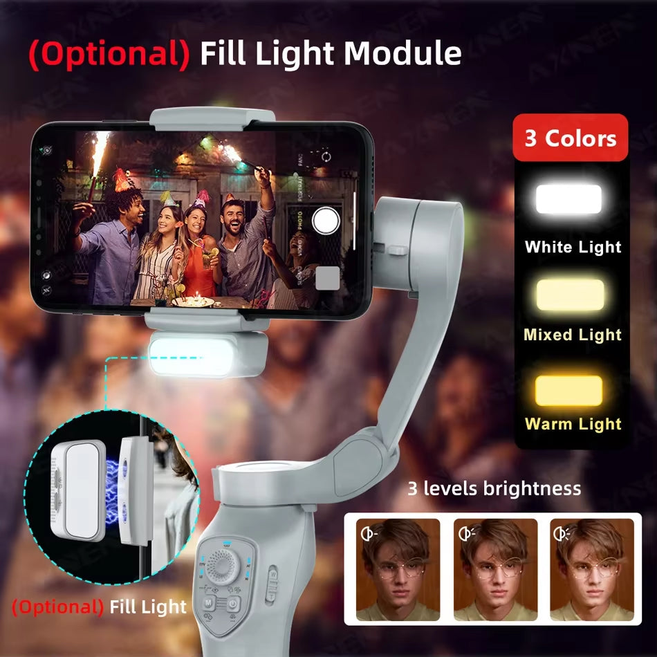 AXNEN HQ5 3-Axis Smartphone Gimbal Stabilizer