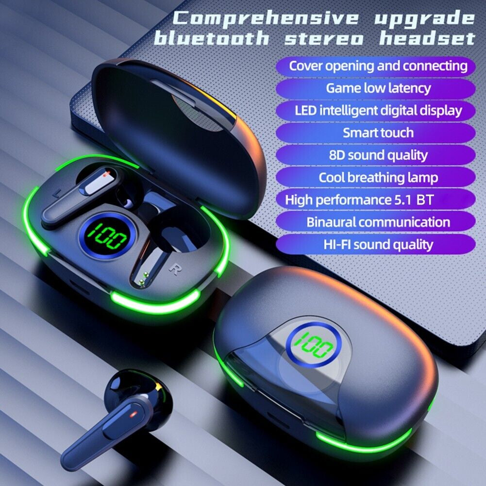 True Wireless Bluetooth Headphones