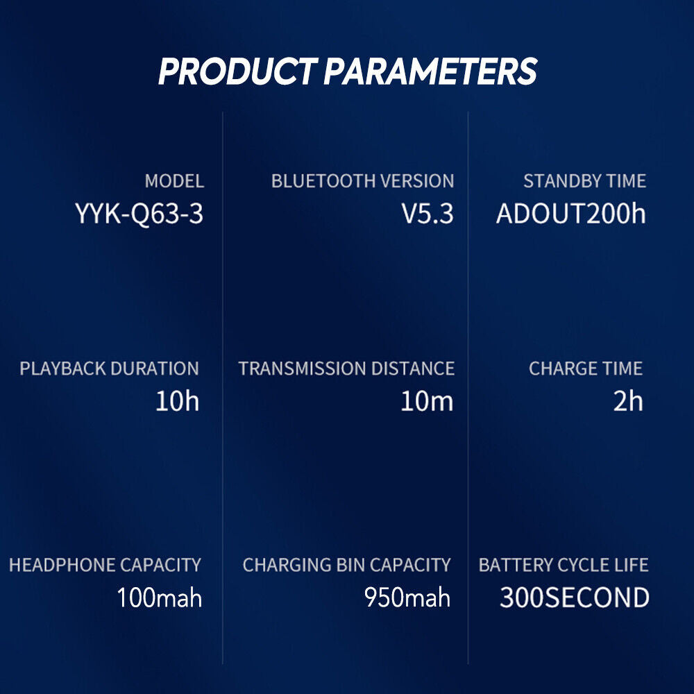 MPOW Bluetooth 5.3 Wireless Earphones