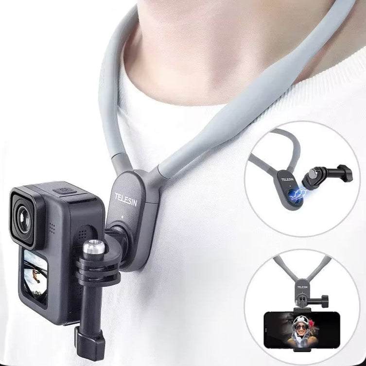 TELESIN Silicone Neck Hold Mount