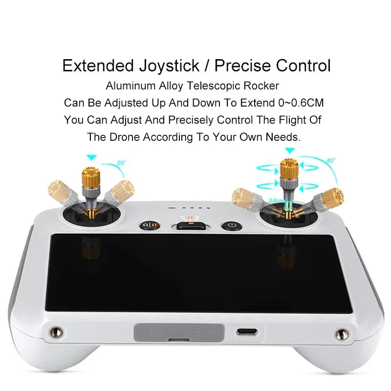 RCSTQ RC Controller Joysticks For DJI MINI 3 PRO / FPV RC