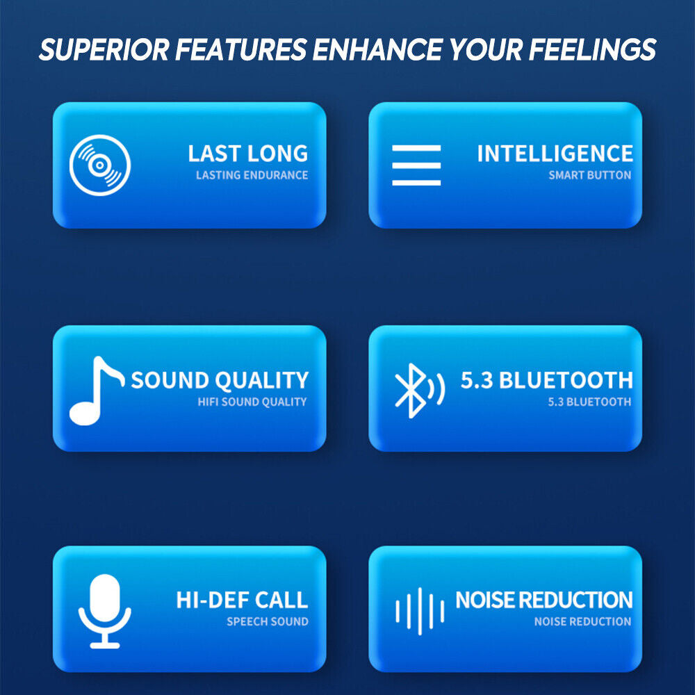 MPOW Bluetooth 5.3 Wireless Earphones