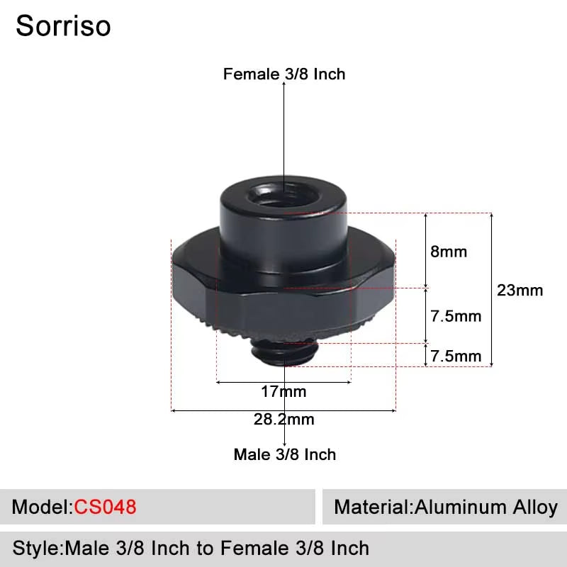 SORRISO Camera Screw Adapters