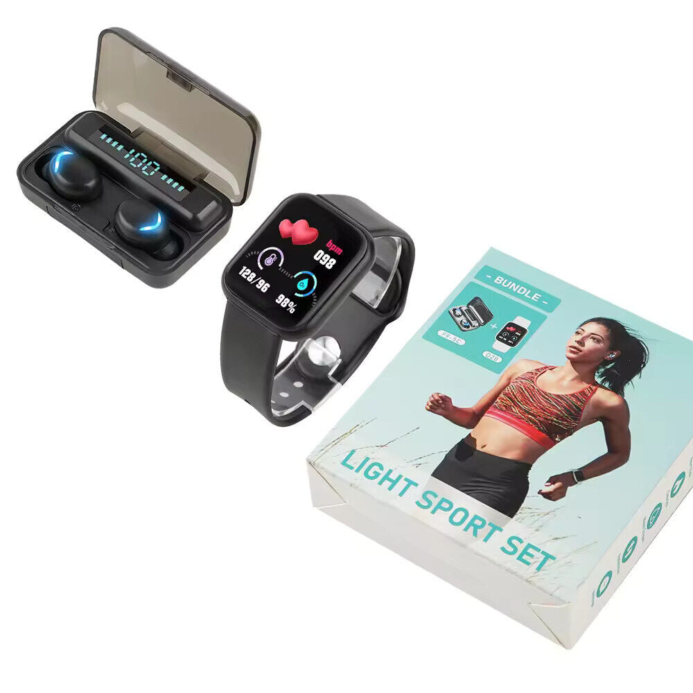 (2 in 1)Smart Watch and Earbud Set