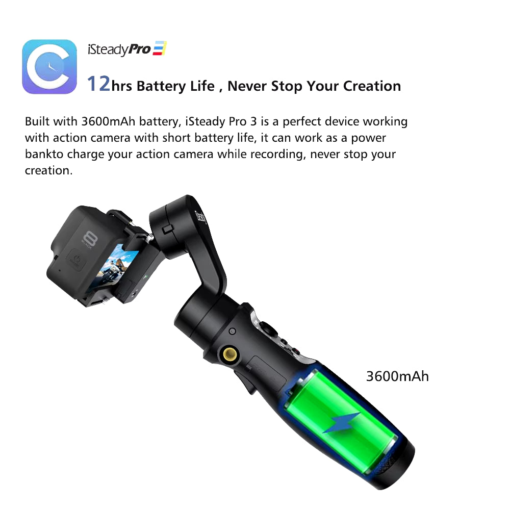 HOHEM ISTEADY Pro 3 / Pro 4 3-Axis Handheld Gimbal