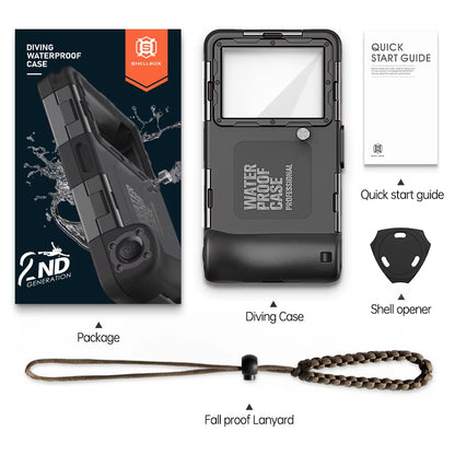 SHELLBOX 2ND Gen Professional Waterproof Case