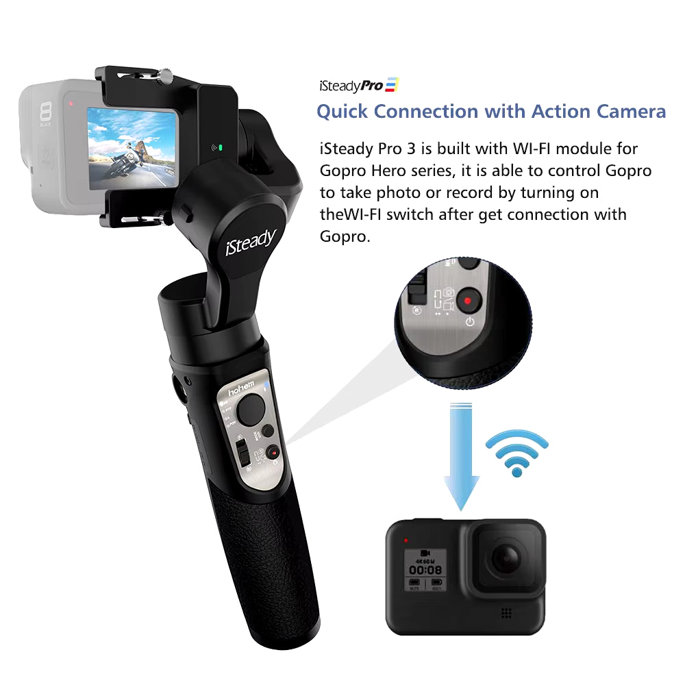 HOHEM ISTEADY Pro 3 / Pro 4 3-Axis Handheld Gimbal
