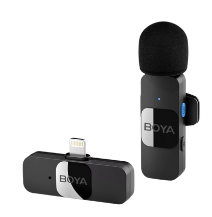 BOYA BY-V Professional Wireless Lavalier Mini Microphone