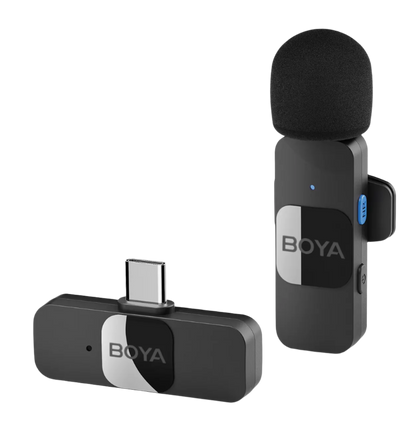 BOYA BY-V Professional Wireless Lavalier Mini Microphone