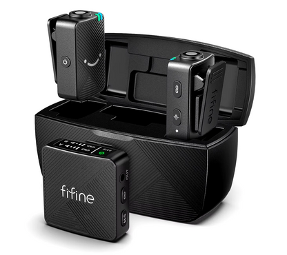 FIFINE M9 Wireless Lavalier Microphone