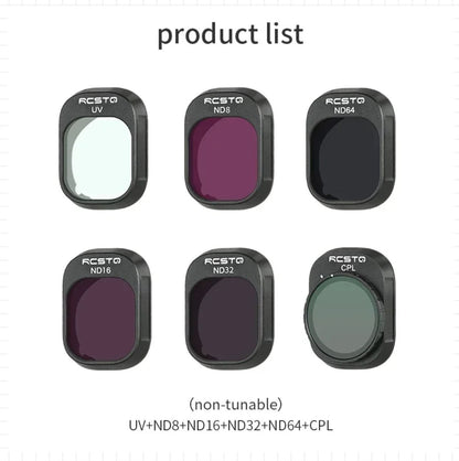 RCSTQ DJI Mini 4 Pro ND Filters