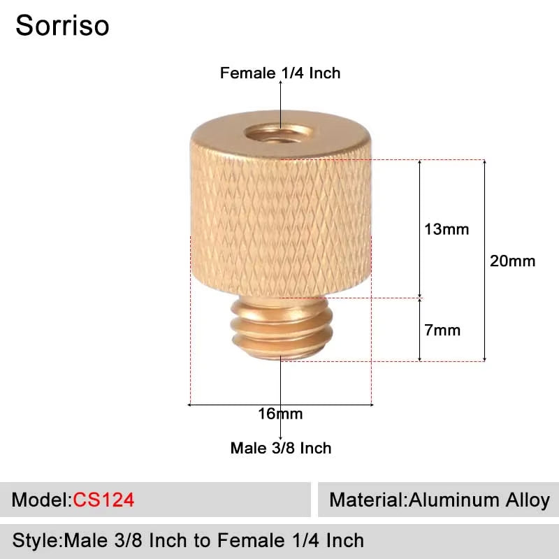 SORRISO Camera Screw Adapters