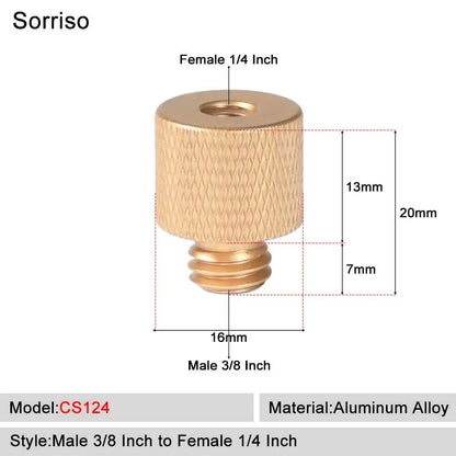 SORRISO Camera Screw Adapters