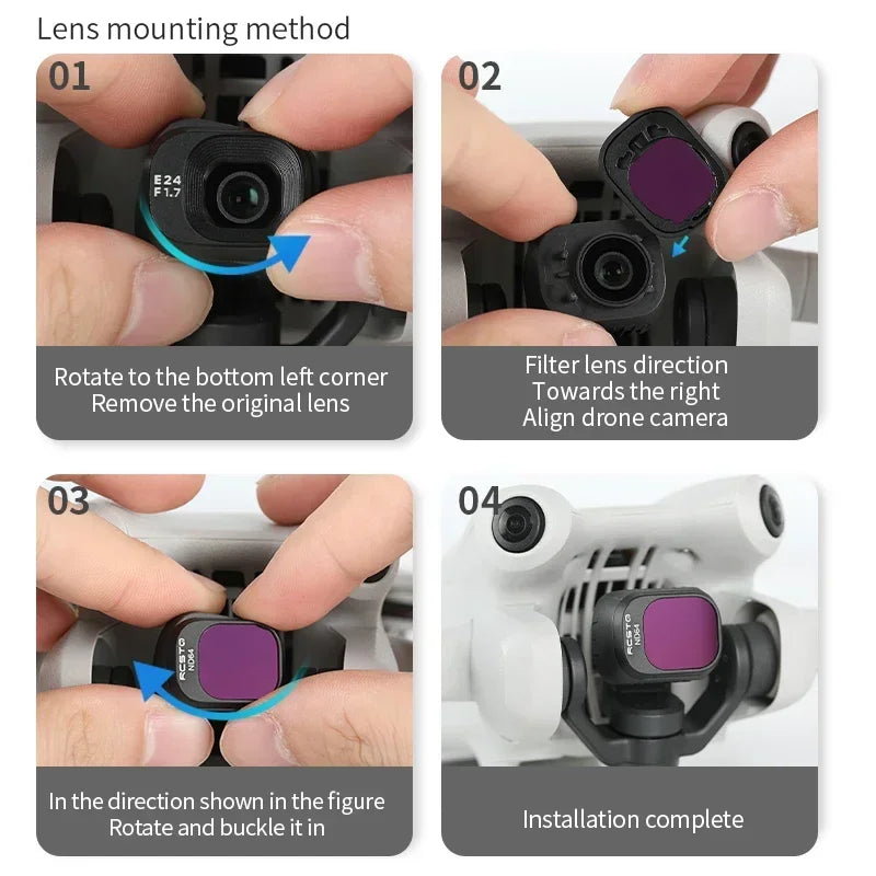 RCSTQ DJI Mini 4 Pro ND Filters