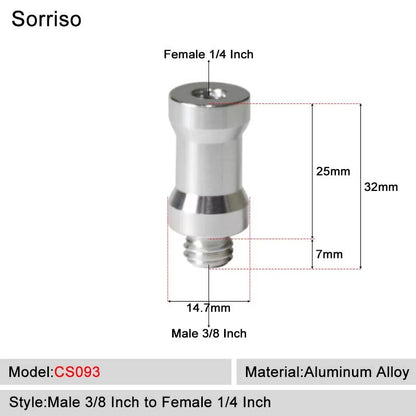 SORRISO Camera Screw Adapters