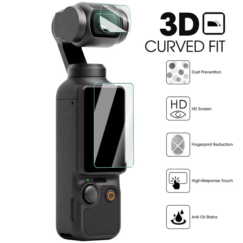 OSMO Pocket  3 Anti-Scratch Tempered Glass Screen Protector
