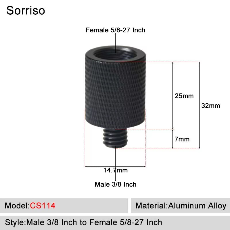SORRISO Camera Screw Adapters