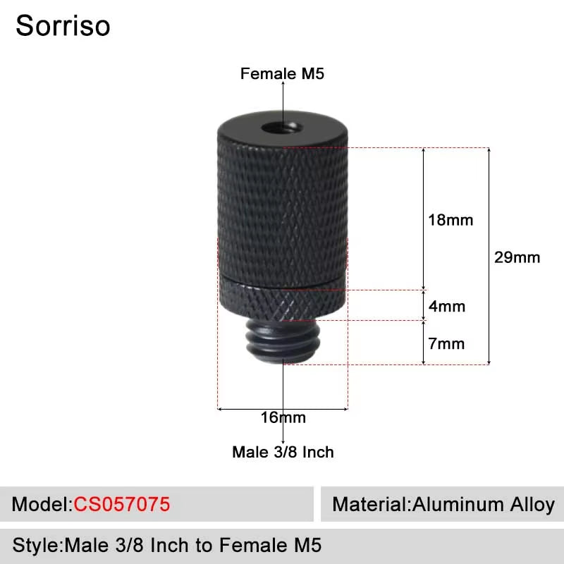 SORRISO Camera Screw Adapters