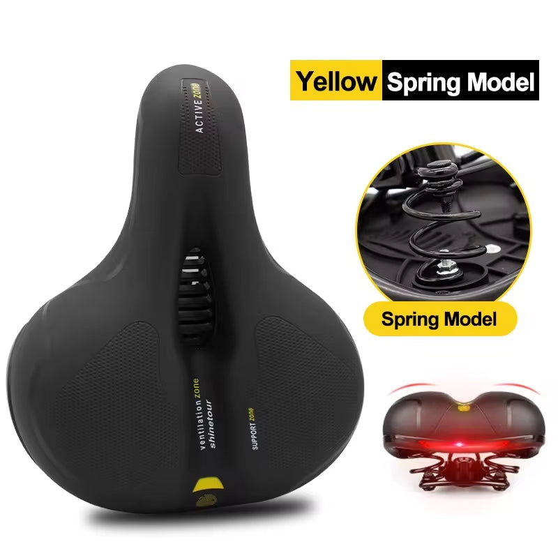 ACTIVE MTB Shock Absorbing Road Bike Saddle 