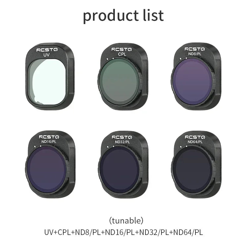 RCSTQ DJI Mini 4 Pro ND Filters