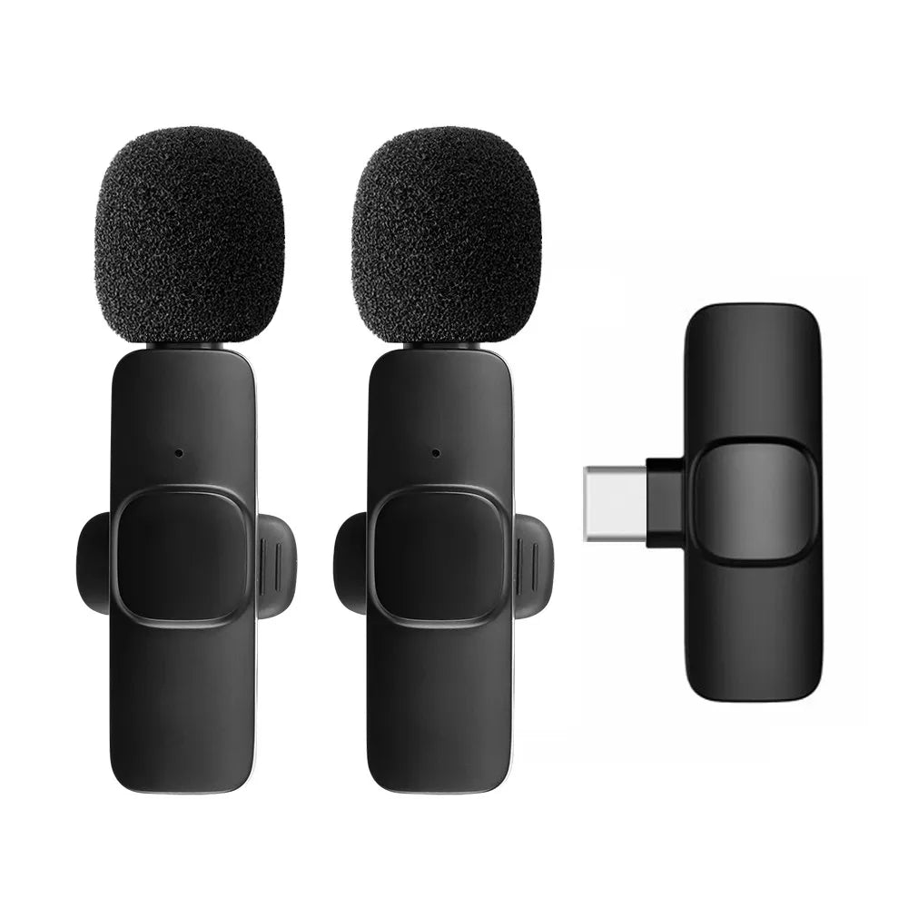 KEBIDUMEI Wireless Lavalier Microphone 