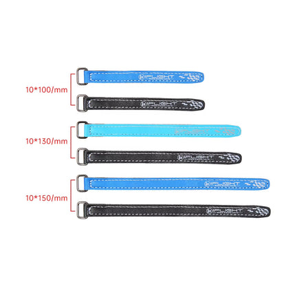 IFLIGHT Microfiber PU Leather Battery Straps - 5Pcs  