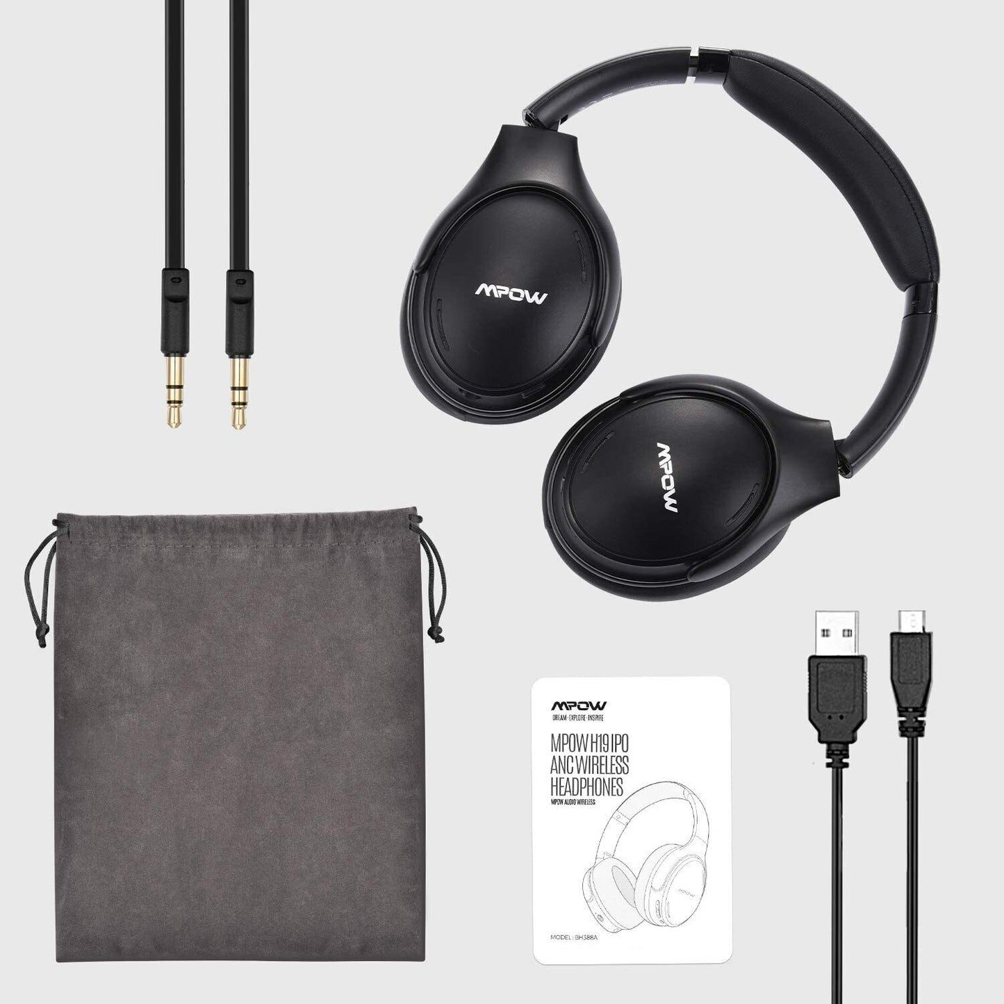 MPOW HP19 IPO ANC Wireless Headphones