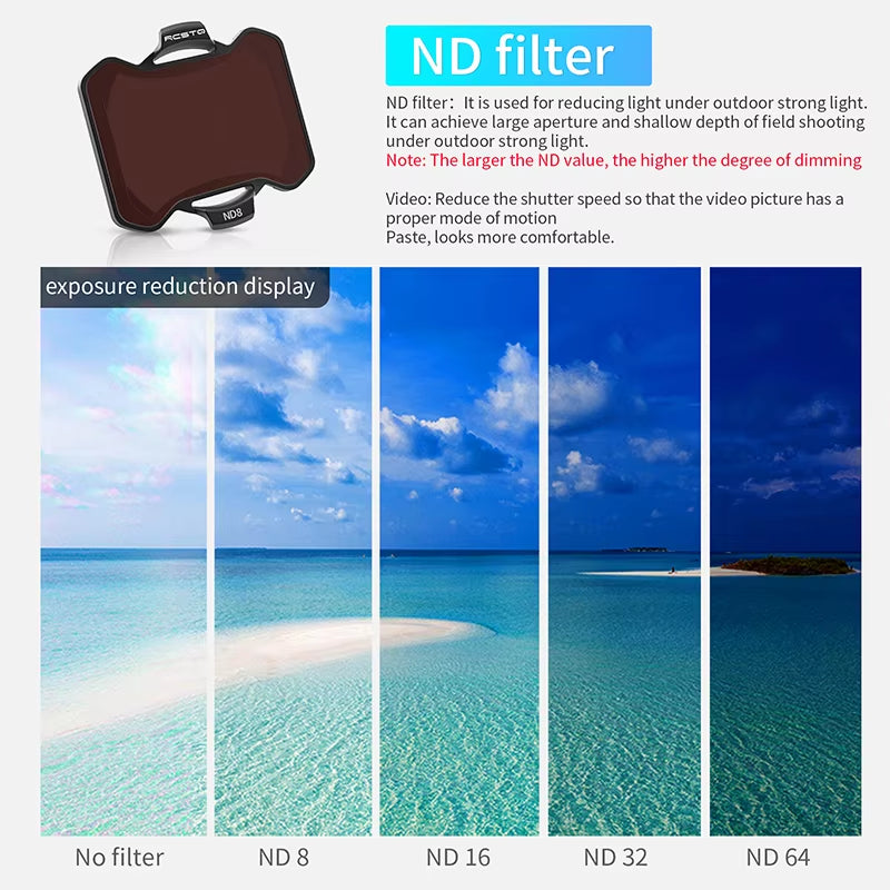 RCSTQ DJI Avata 2 ND Filter Set