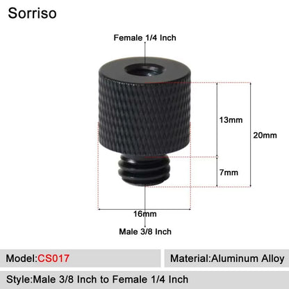 SORRISO Camera Screw Adapters