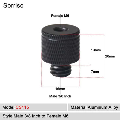 SORRISO Camera Screw Adapters