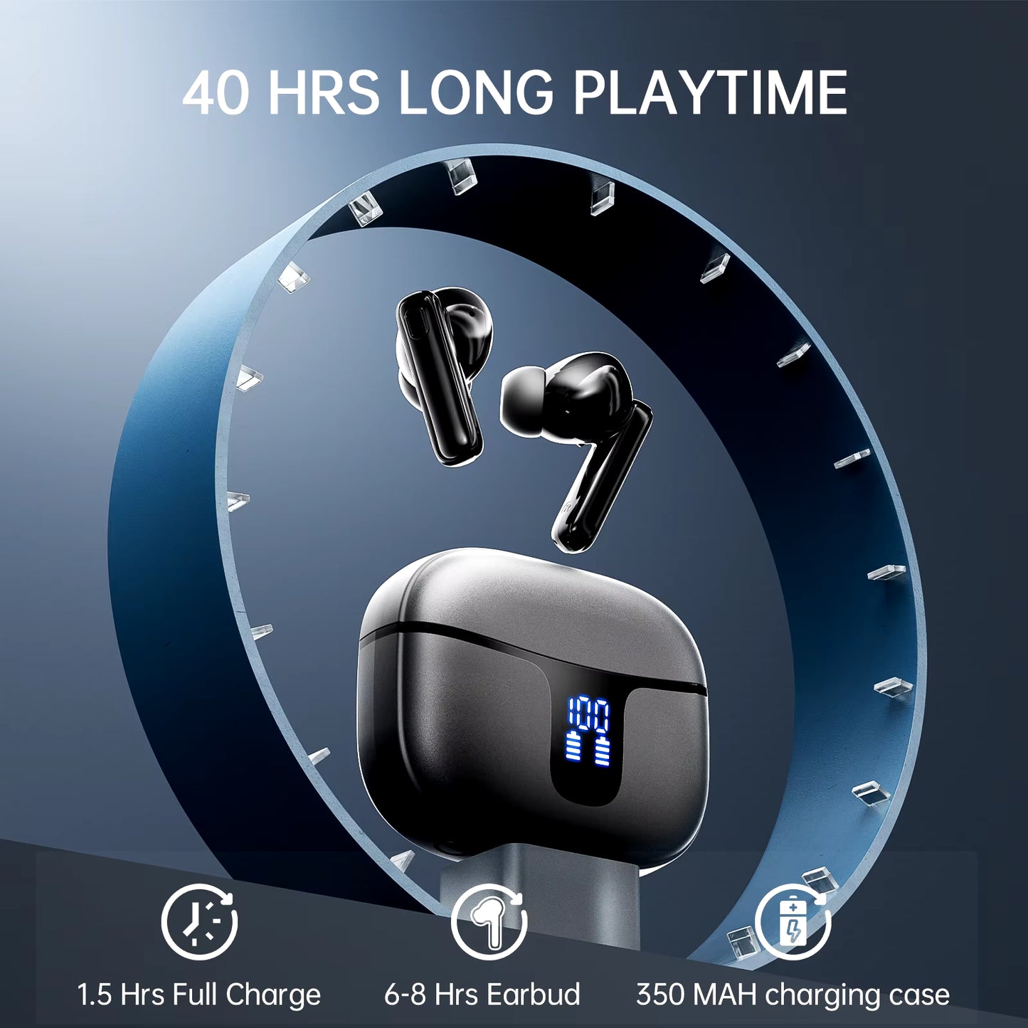 Wireless Bluetooth Earbuds