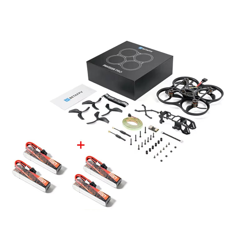 BETA FPV Pavo20 Pro Brushless Whoop Quadcopter With Batteries