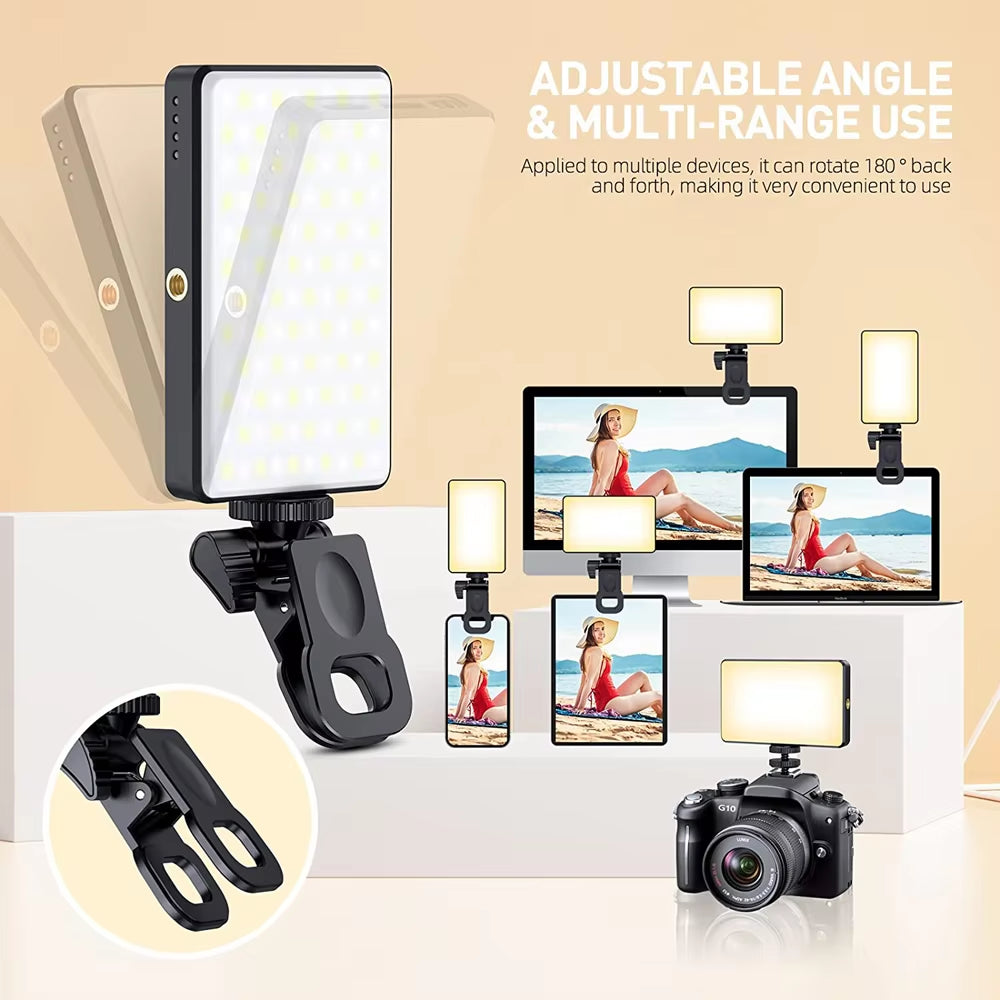 120 LED Selfie Fill Light 3000Mah