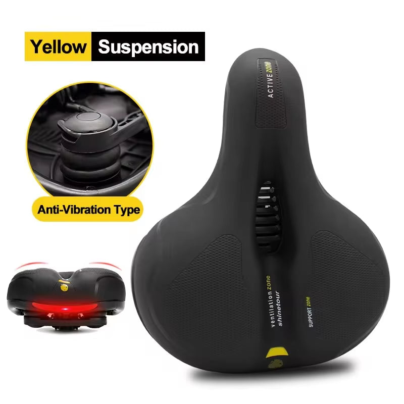 ACTIVE MTB Shock Absorbing Road Bike Saddle 