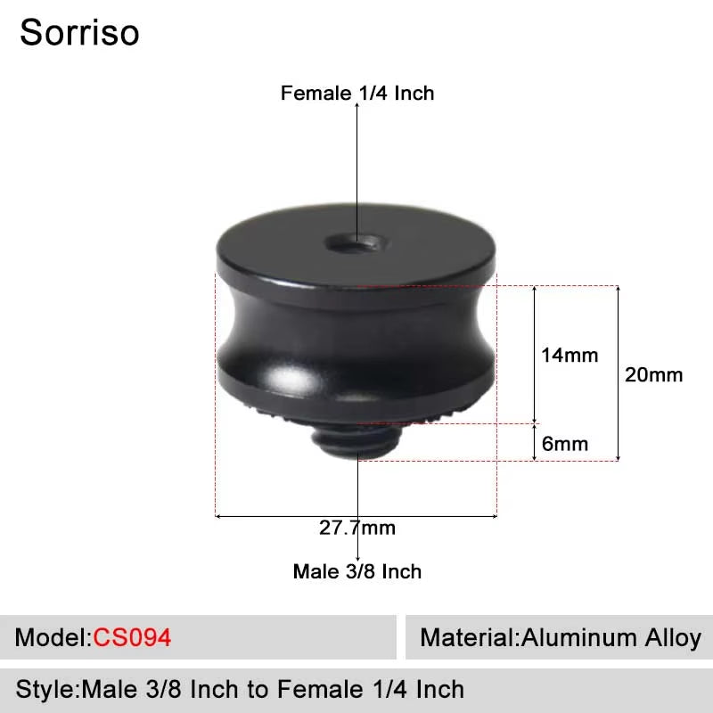 SORRISO Camera Screw Adapters