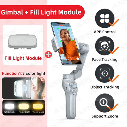 AXNEN HQ5 3-Axis Smartphone Gimbal Stabilizer 