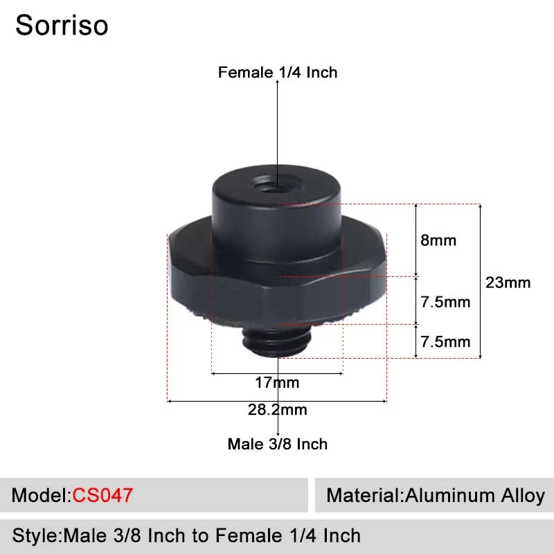 SORRISO Camera Screw Adapters