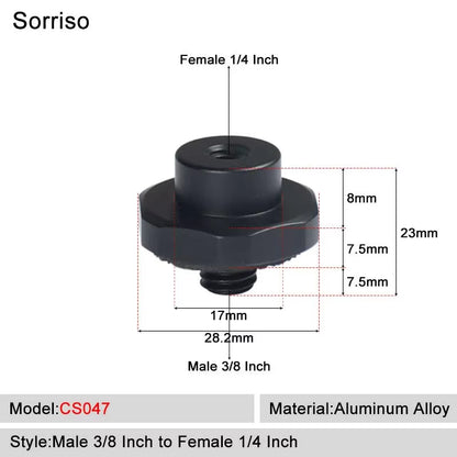 SORRISO Camera Screw Adapters