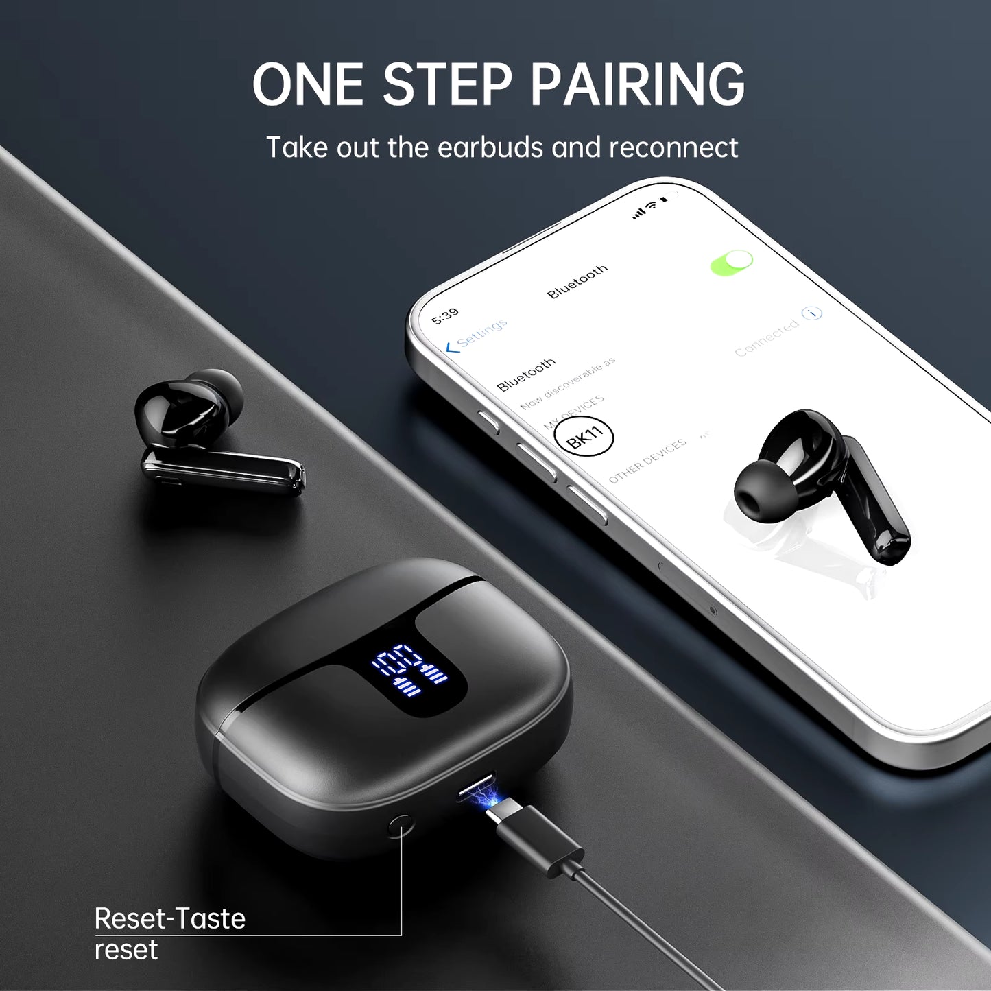 Wireless Bluetooth Earbuds