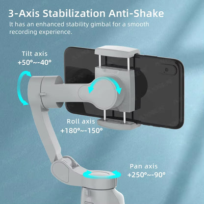 AXNEN HQ5 3-Axis Smartphone Gimbal Stabilizer 