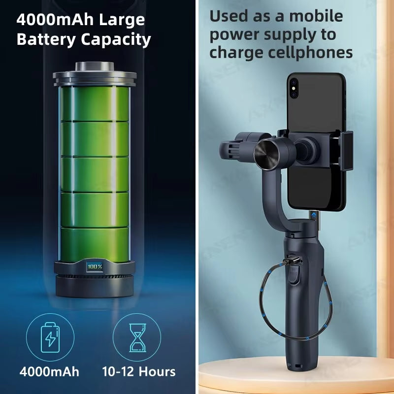 AXNEN F10 3-Axis Handheld Smartphone Gimbal Stabilizer