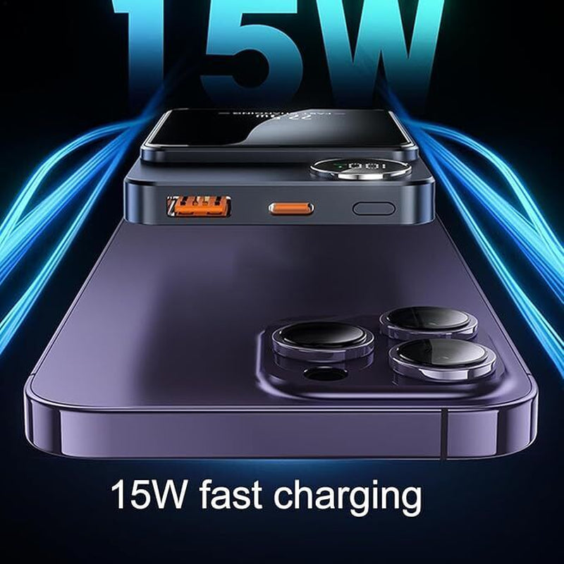 Wireless Magnetic Power Bank Fast Charger