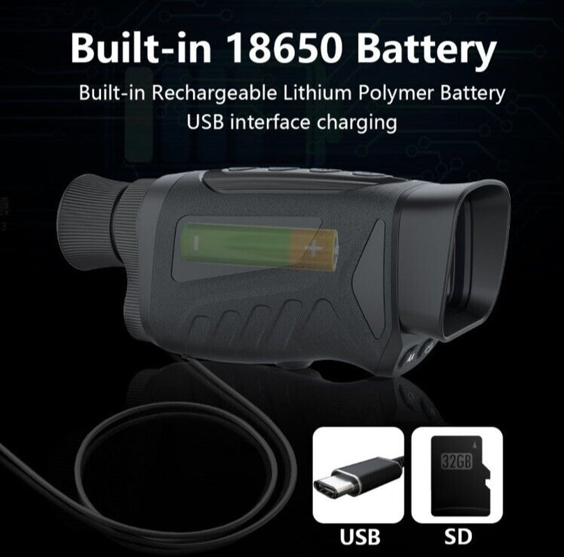 NIGHT VISION 8X Digital Zoom Telescope
