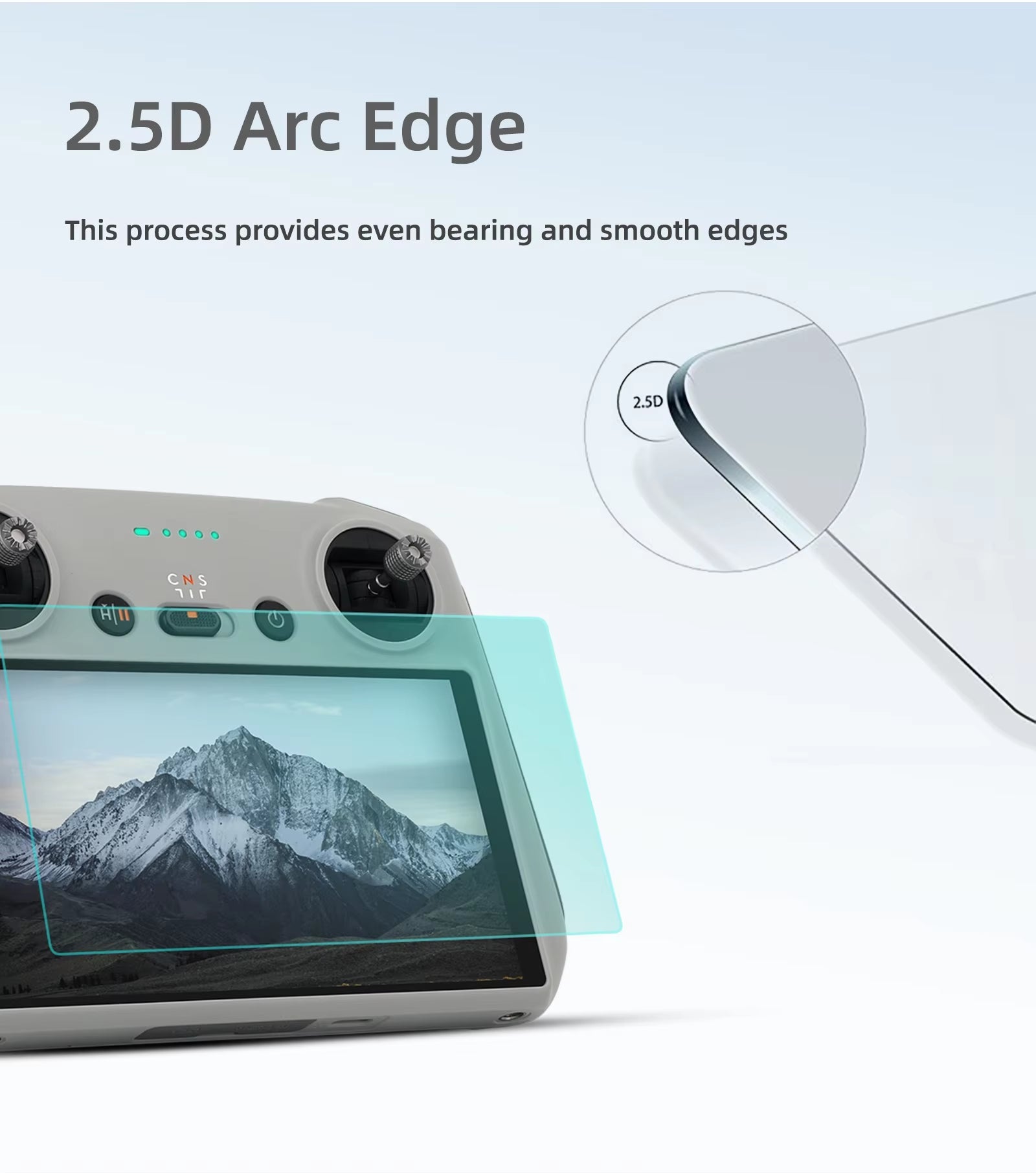 DJI RC-2 9H Anti-Scratch Tempered Glass