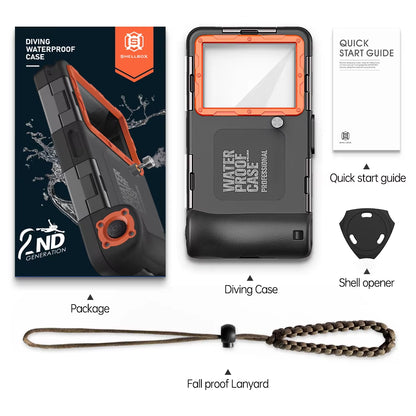 SHELLBOX 2ND Gen Professional Waterproof Case