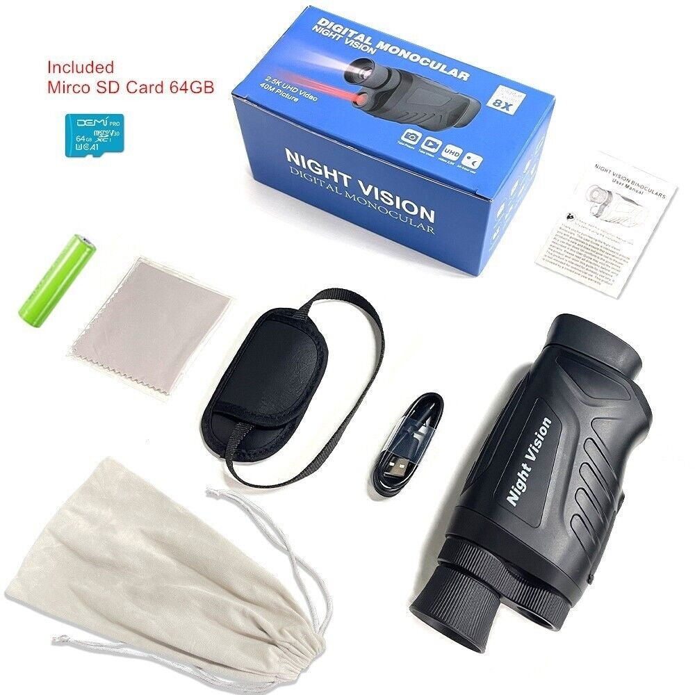NIGHT VISION 8X Digital Zoom Telescope