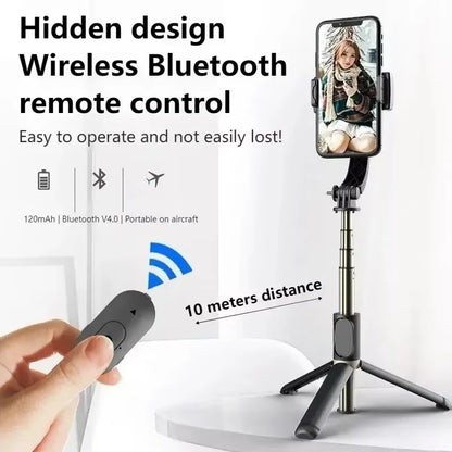 VIKEFON Q08 Bluetooth Selfie Stick Tripod Gimbal 