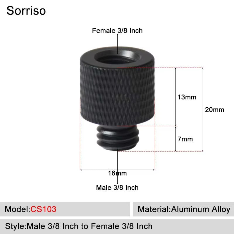 SORRISO Camera Screw Adapters