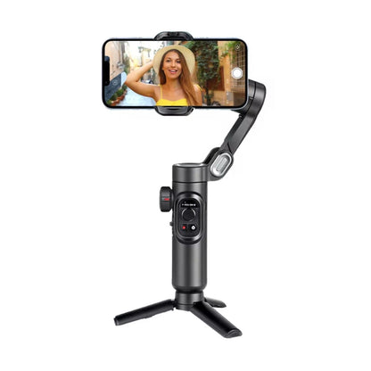 AOCHUAN 3-Axis Handheld Gimbal Stabilizer With Fill Light