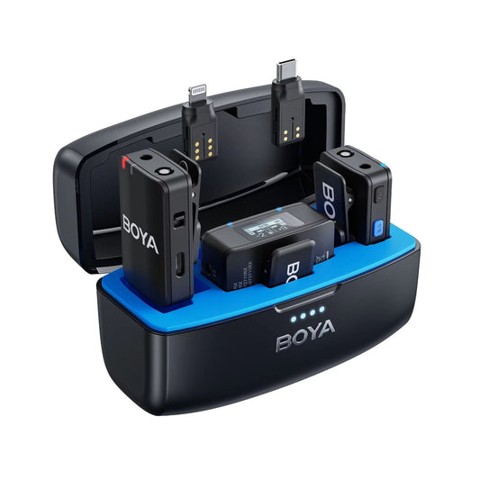 BOYA Professional Wireless Lavalier Lapel Microphone